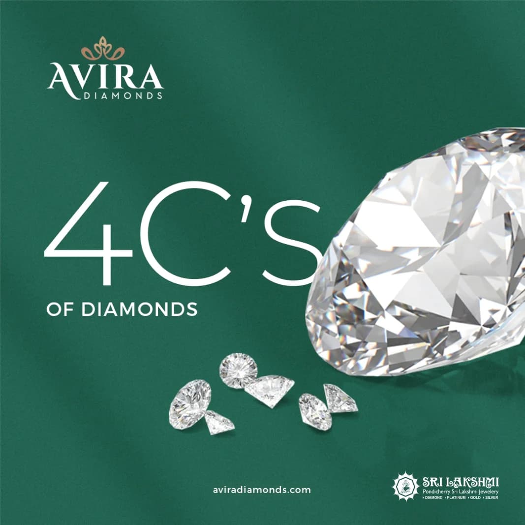 "4C's of Diamonds" AVIRA Diamonds educational campaign creative