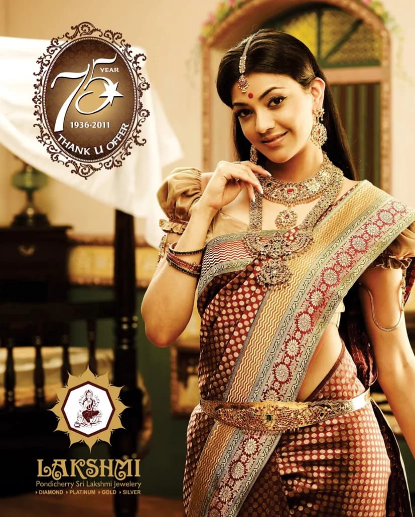 Sri Lakshmi Jewelery 75 year anniversary celebrity campaign photography