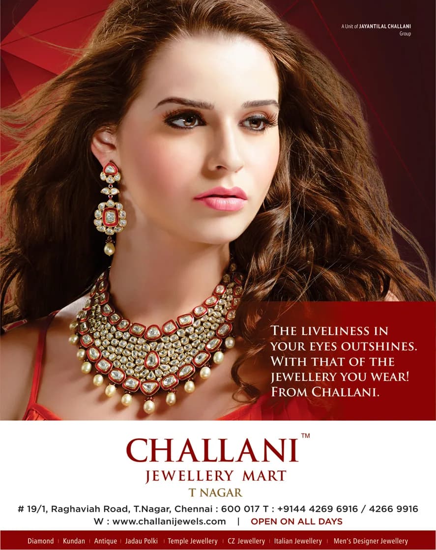 Challani Jewellery Mart bridal jewellery campaign photography