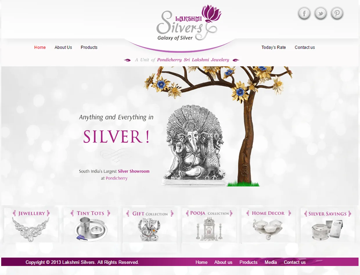 Lakshmi Silvers, Pondicherry