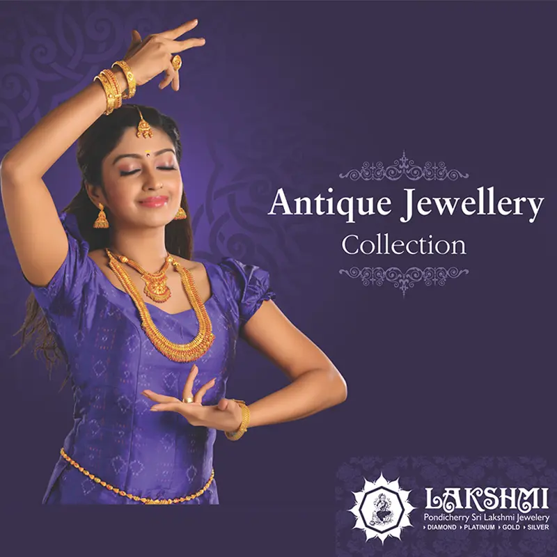 Lakshmi Jewellery antique jewellery collection campaign photography