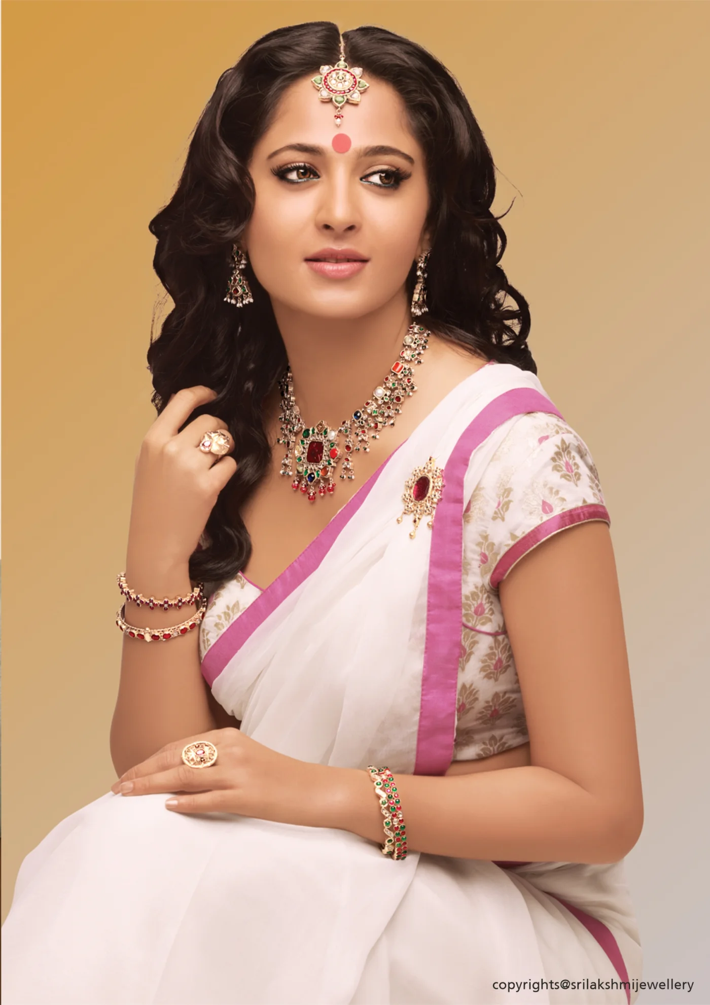 Sri Lakshmi Jewellery bridal model photography