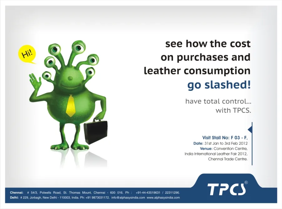 TPCS leather-cost control exhibition campaign creative